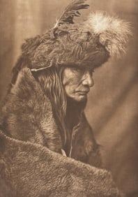 Edward Curtis, Folio - Tearing Lodge - Piegan