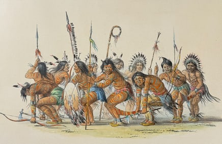 Catlin, Folio - The War Dance. 29