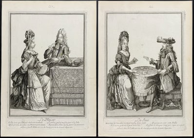 Larmessin - Pair of Engravings