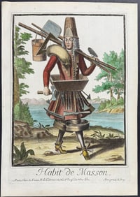 Larmessin - Mason Costume - Habit de Masson