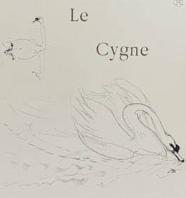 Toulouse-Lautrec & Renard - Swan (Le Cygne)