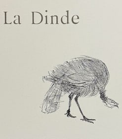 Toulouse-Lautrec & Renard - Turkey (La Dinde)