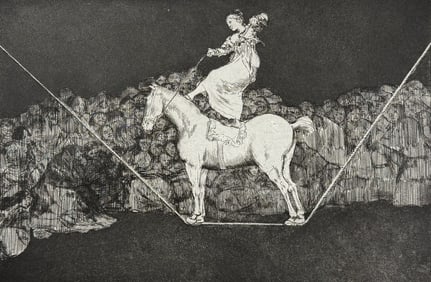 Goya, Folio - Una Reina del Circo (Disparate Punctual)