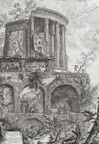Piranesi - The Temple of the Sibyl, Tivoli