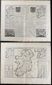 Chatelain - Pair of Engravings of Ireland