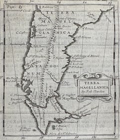 Morden - Map of Magellan Strait