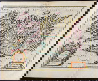 Blaeu - Map of Iceland