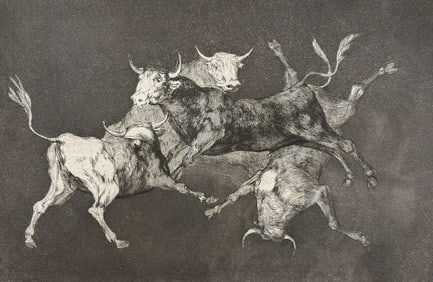 Goya, Folio - Lluvia de Toros (Raining Bulls)