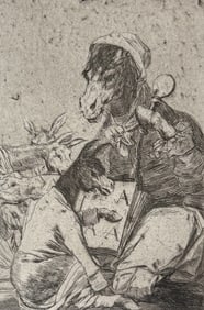Goya - Might not the pupil know more [Si sabra mas el discipulo]. 37