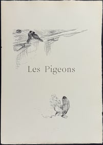 Toulouse-Lautrec & Renard - Pigeon or Dove (Les Pigeons)