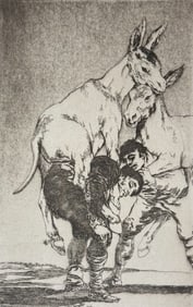 Goya - Thou Who Canst Not [Tu que no puedes]. 42