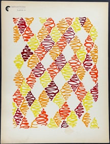 Delaunay - Art Pochoir Illustration. 32