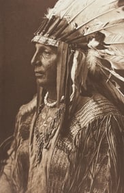 Edward Curtis, Folio - White Shield - Arikara. 152