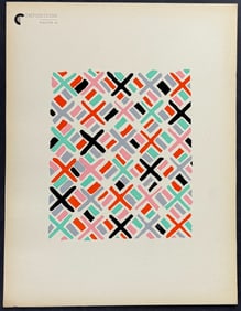 Delaunay - Art Pochoir Illutration. 34