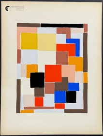 Delaunay - Art Pochoir Illutration. 36