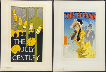 Maitres Affiches - 8 Poster Lithographs