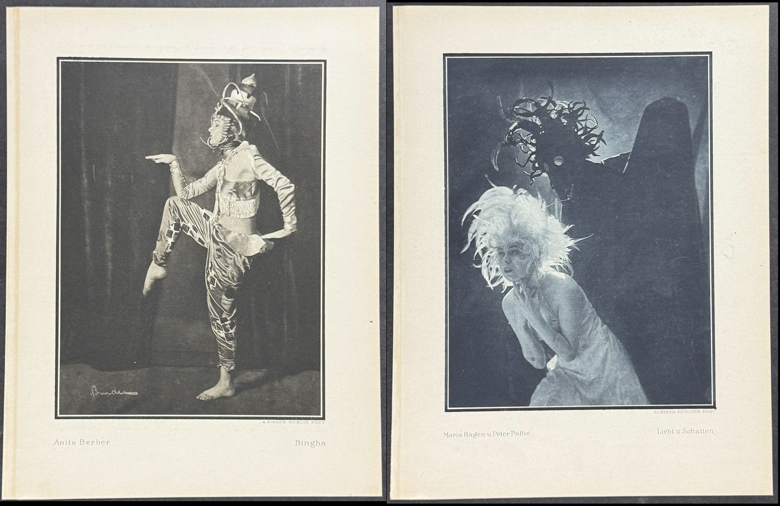 Shnackenberg - 4 Photo Lithographs of Dance / Theater (1 of 9)