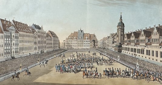 Bowyer - Grand Entry o fthe Allied Sovereigns into Leipsic