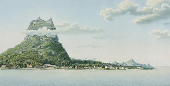 Duperrey - Bora Bora, Society Islands (Vue de l'Ile Borabora, lles de la Societe). 16