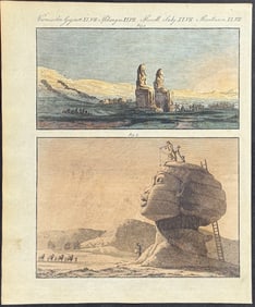 Bertuch - Sphinx, Statues of Memnon