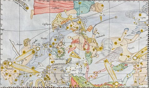 Lubieniecki - Constellation or Celestial Chart. 73