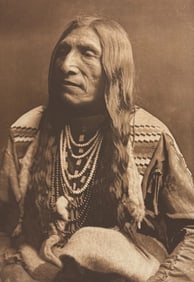 Edward Curtis, Folio - Double Runner - Piegan