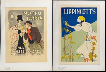 Maitres Affiches - 7 Poster Lithographs