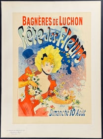 Maitres Affiches by Cheret - Fete des Fleurs de Bagnere-de Luchon