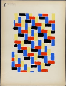 Delaunay - Art Pochoir Illutration. 5