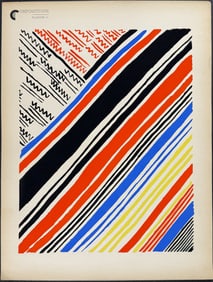 Delaunay - Art Pochoir Illutration. 11