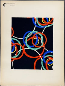 Delaunay - Art Pochoir Illutration. 3