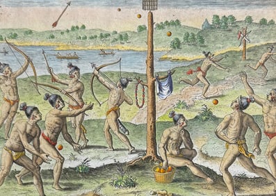 De Bry - Florida - The youth at their exercises