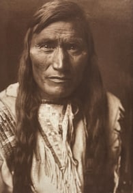 Edward Curtis, Folio - Head-Dress - Atsina