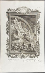 Scheuchzer - Noah's Ark & Rainbow (Genesis 9: 12-17). 65