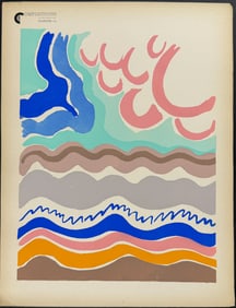 Delaunay - Art Pochoir Illustration. 14