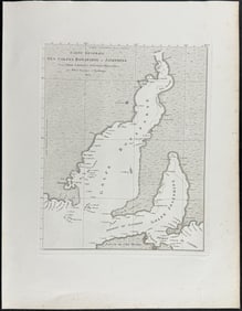 Peron & Freycinet, Australia- Map of the Gulf of Bonaparte & Josephine