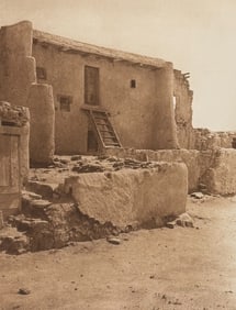 Edward Curtis - Laguna Architecture