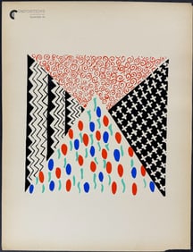 Delaunay - Art Pochoir Illutration. 39