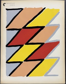 Delaunay - Art Pochoir Illustration. 22