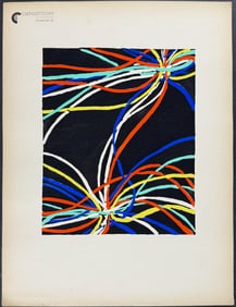 Delaunay - Art Pochoir Illutration. 26