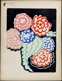 Delaunay - Art Pochoir Illustration. 20