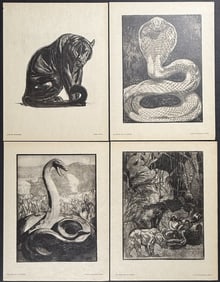 Babou's Les Artistes du Livre - Issue 30 about Paul Jouve