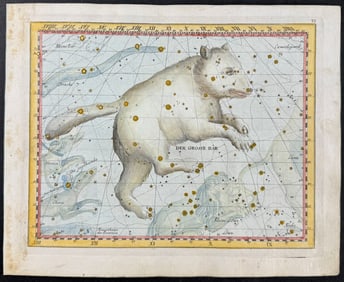 Bode - Constellation Chart: Bear (Ursa Major). 6