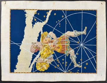 Bayer - Constellation Chart: Cepheus, Soldier