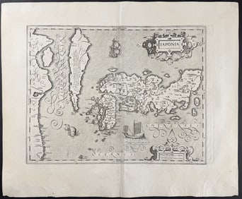 Mercator, pub. 1630 - Map of Japan