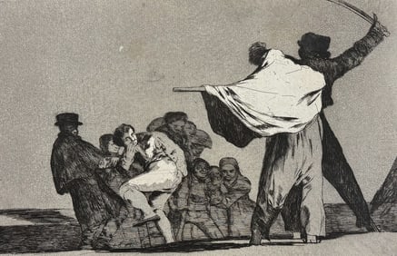 Goya, Folio - Que Guerrero (What a Warrior)