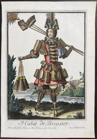 Larmessin - Brush-maker's Costume (Habit de Brossier)