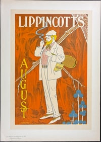 Maitres Affiches by Carqueville - Lippincott's Magazine