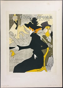Maitres Affiches by Toulouse-Lautrec - Divan Japonais