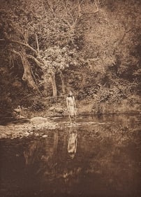 Edward Curtis - The Pool - Apache